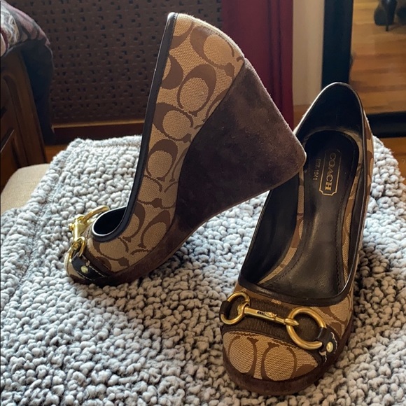 Coach Wedges - Picture 1 of 1